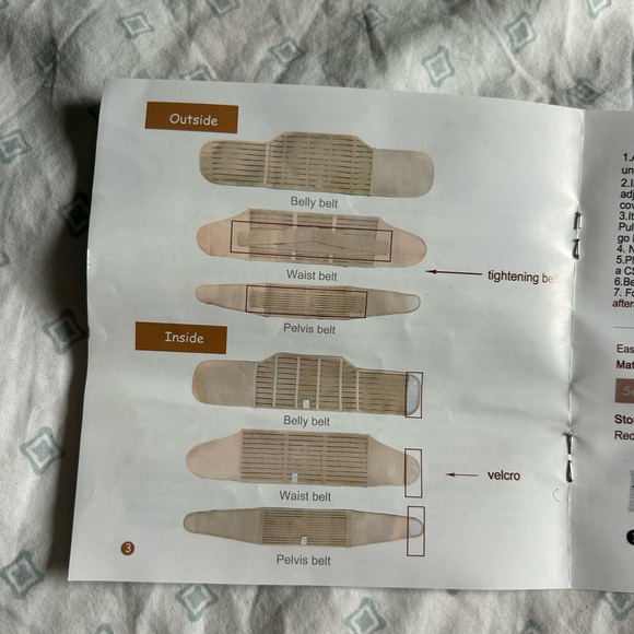 4/$10 3 in 1 Postpartum Support - Picture 4 of 4